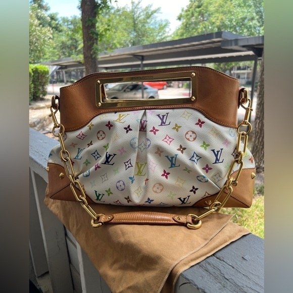 Louis Vuitton Multicolor white Judy bag - Picture 12 of 16